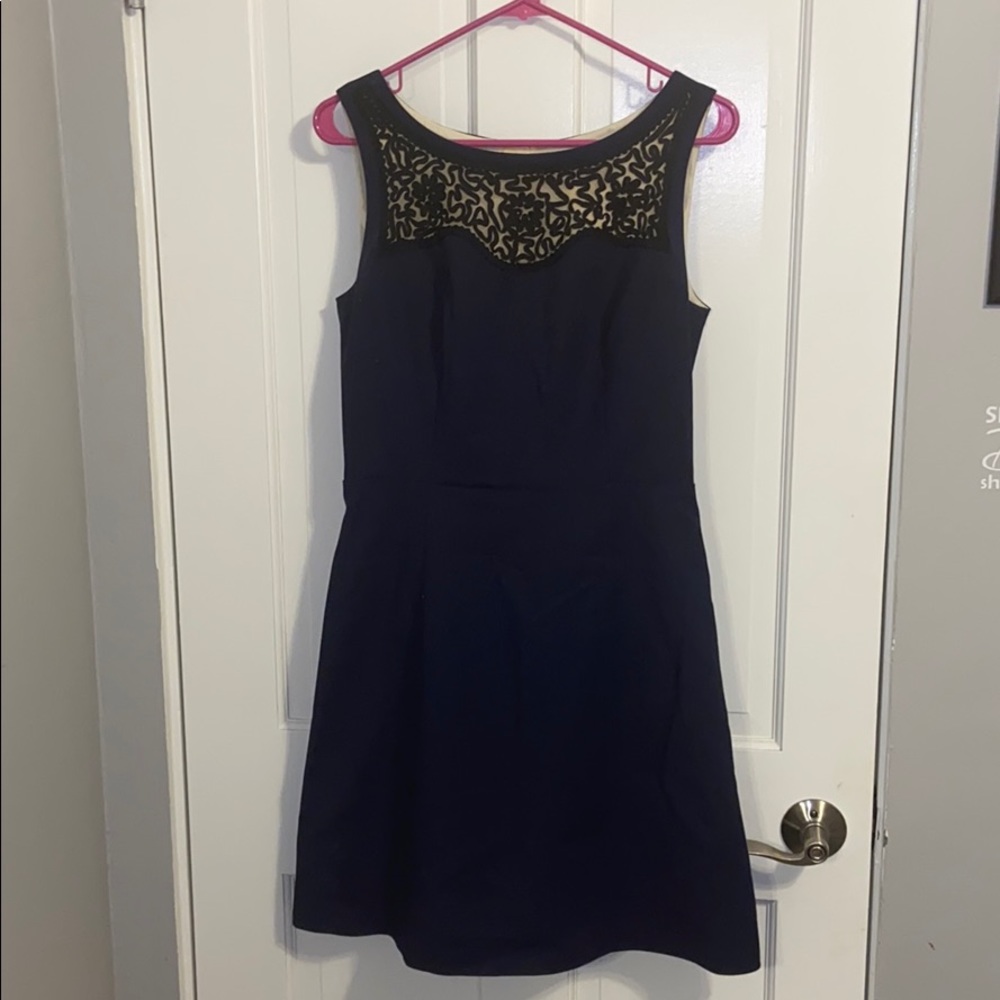 Lily Pulitzer navy dress